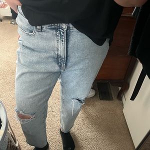 Old Navy, size 16, light wash denim